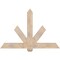 Ekena Millwork Kennewick Smooth Timber Gable Bracket, Douglas Fir, 60"W x 40"H x 3 1/2"D x 5 1/2"F, 16/12 Pitch GBW060X40X0406KEN00SDF - alternate 1